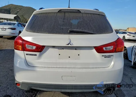 2013 Mitsubishi Outlander Sport Se from USA, damaged, VIN 4A4AP4AU2DE006537